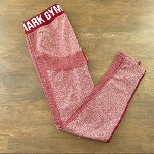 Gymshark Women Red Small leggings NWT